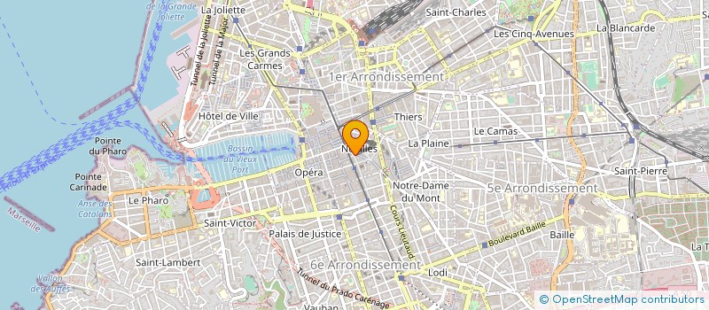 localisation de l'entreprise TISSAGES-TRESSES AFRO à MARSEILLE