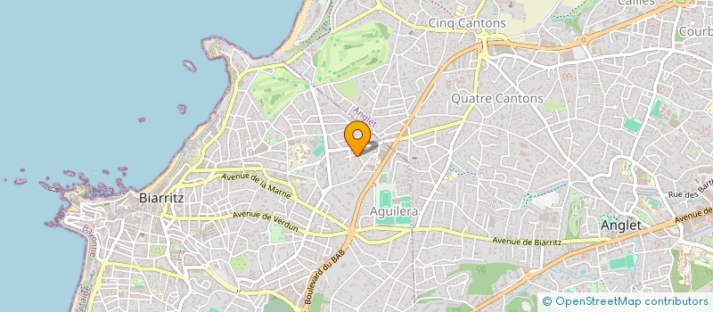 localisation de l'entreprise 'TISSAM à BIARRITZ