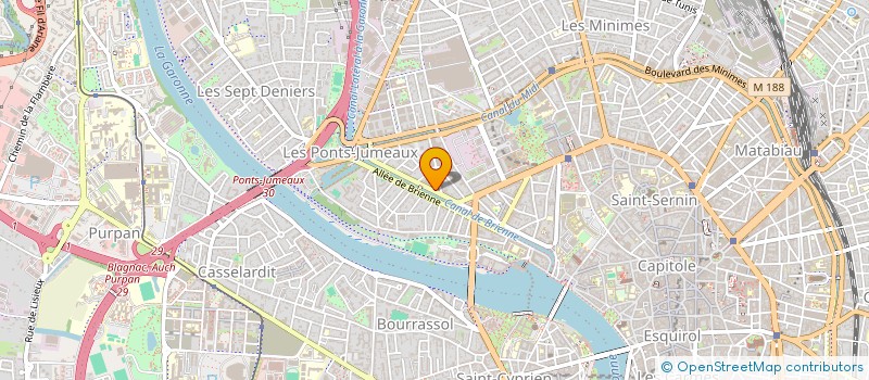 localisation de l'entreprise TISSANDRE à TOULOUSE