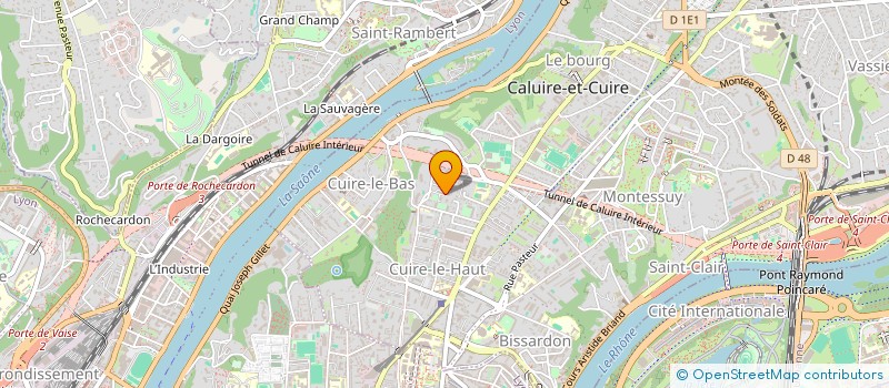 localisation de l'entreprise TISSE D'ETOILES  CALUIRE-ET-CUIRE