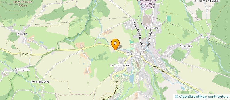 localisation de l'entreprise TISSELIN FINANCEMENT  HOUSSIERE (LA)