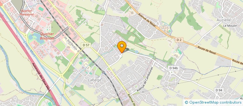 localisation de l'entreprise TISSER LE LIEN à LABEGE
