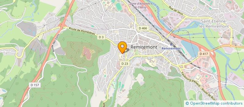 localisation de l'entreprise TISSERAND MARC ET FRANCOIS  REMIREMONT