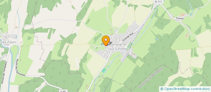 localisation de l'entreprise TISSERAND-MORISOT  THIEFFRANS