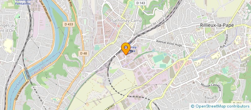 localisation de l'entreprise TISSERAY ET COMPAGNIE à RILLIEUX-LA-PAPE