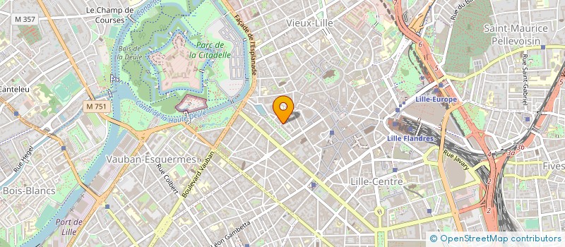 localisation de l'entreprise TISSERIN LOTISSEMENT  LILLE