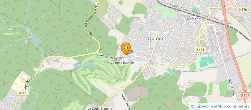 localisation de l'entreprise TISSERLIS  DOMONT