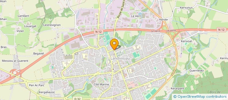 localisation de l'entreprise TISSEURS DE LIENS  LANDIVISIAU