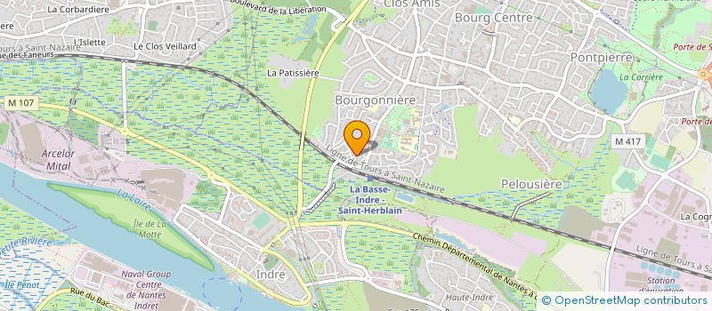 localisation de l'entreprise TISSEZ METISSE à ST-HERBLAIN