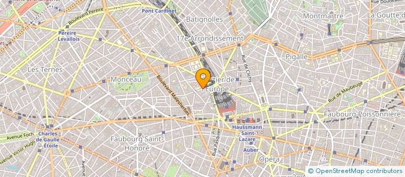 localisation de l'entreprise TISSIER DE MALLERAIS ET ASSOCIES  PARIS