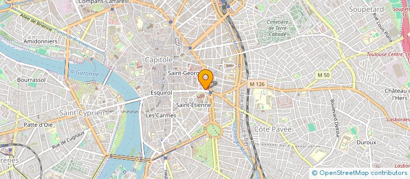 localisation de l'entreprise TISSIMMO  TOULOUSE