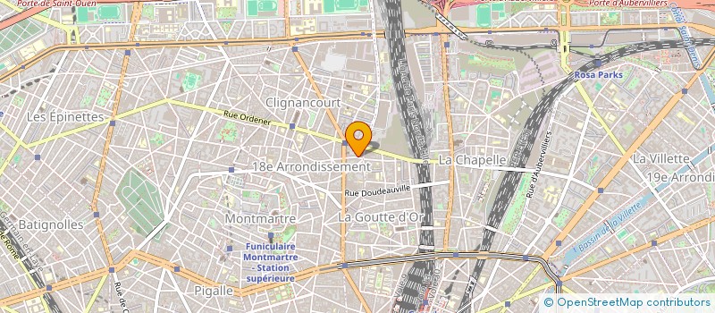 localisation de l'entreprise TISSIR à PARIS