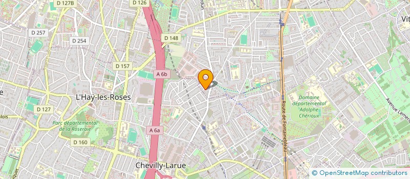 localisation de l'entreprise TISSIR à VILLEJUIF