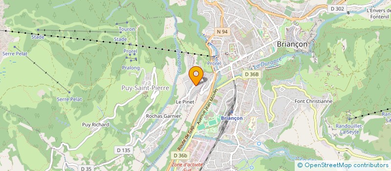 localisation de l'entreprise TISSME  PUY-SAINT-PIERRE