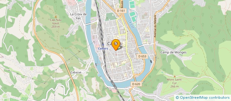 localisation de l'entreprise TISSOT INDUSTRIE à CAHORS