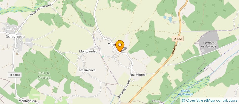 localisation de l'entreprise TISSOTCAT  COURTENAY