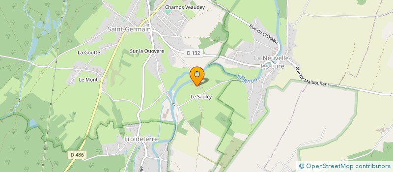 localisation de l'entreprise TISSU RISLER  S.T.C.R à SAINT-GERMAIN