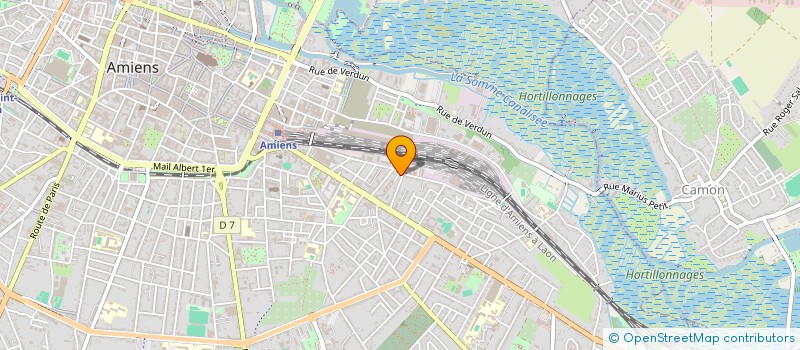 localisation de l'entreprise TISSURA à AMIENS