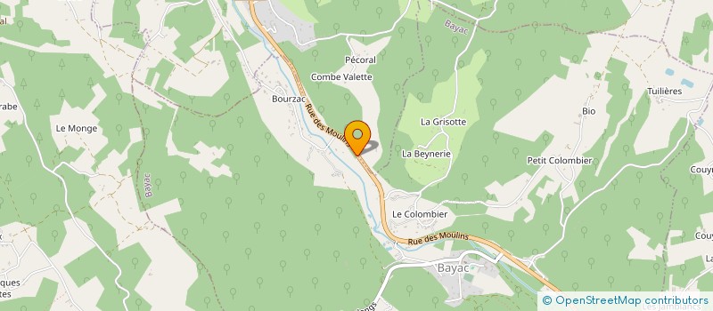 localisation de l'entreprise TISSY CLEAN  COUZE-ET-SAINT-FRONT