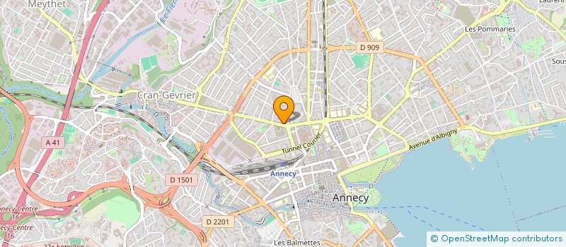 localisation de l'entreprise TISYS à ANNECY