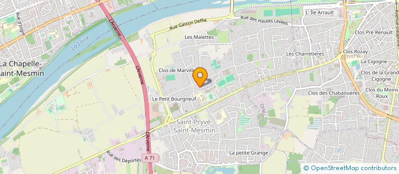 localisation de l'entreprise TIT-CORP à SAINT-PRYVE-SAINT-MESMIN