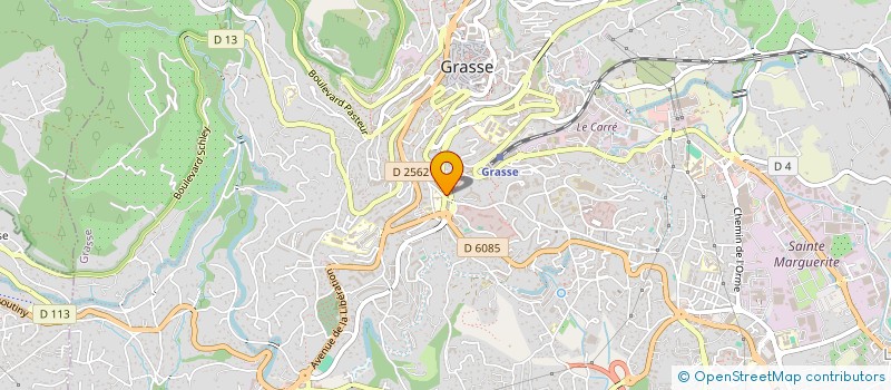 localisation de l'entreprise TIT TOP SARL à GRASSE