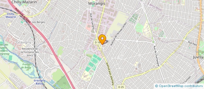 localisation de l'entreprise TITA à MORANGIS
