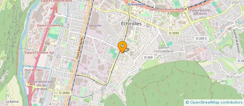 localisation de l'entreprise TITA UNIVERSAL  ECHIROLLES