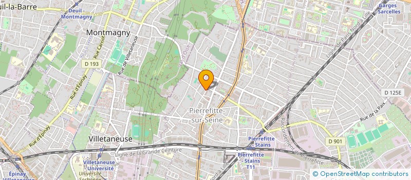 localisation de l'entreprise TITAN 3D à PIERREFITTE-SUR-SEINE