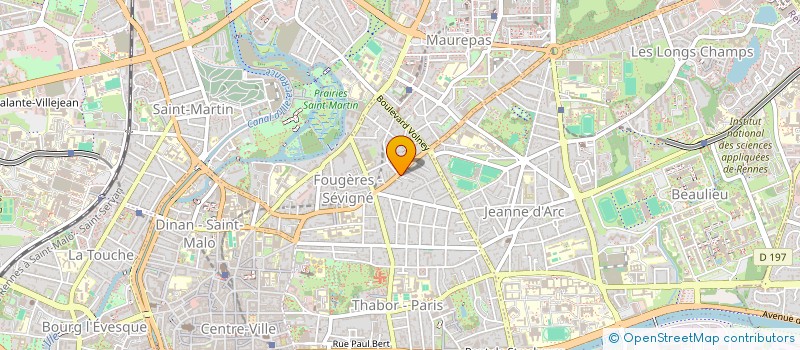 localisation de l'entreprise TITAN  RENNES