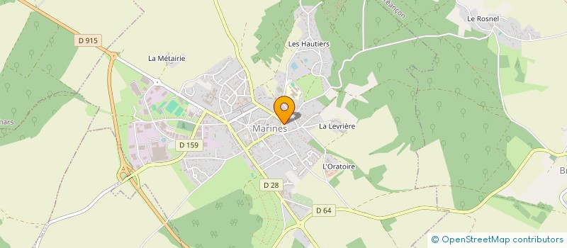 localisation de l'entreprise TITAN à MARINES