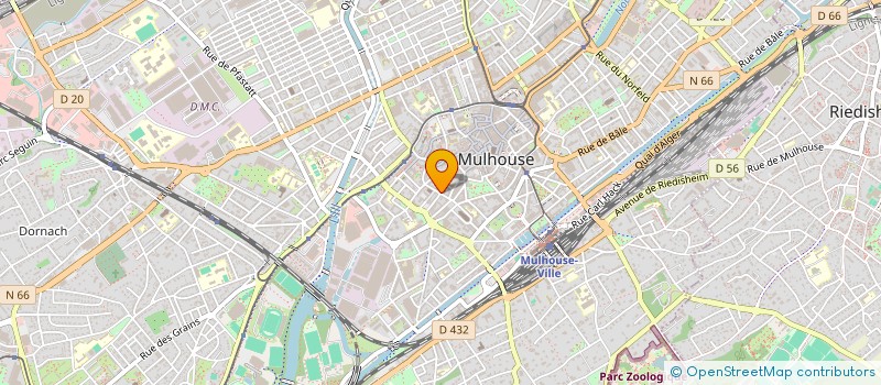 localisation de l'entreprise TITAN  MULHOUSE