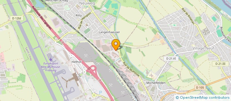 localisation de l'entreprise TITAN à SAINT-LOUIS