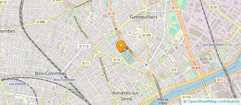 localisation de l'entreprise TITAN COMMUNICATION à ASNIERES-SUR-SEINE