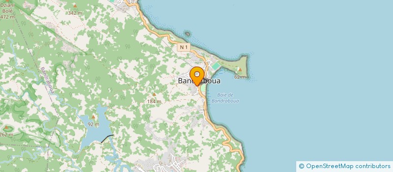 localisation de l'entreprise TITAN MAYOTTE SARL à BANDRABOUA
