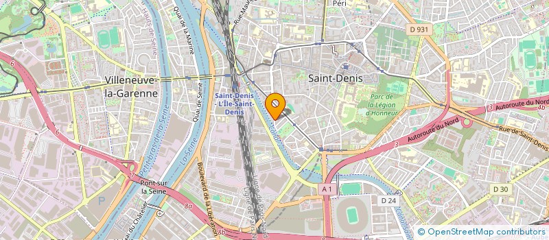 localisation de l'entreprise TITAN RENOVATION à SAINT-DENIS