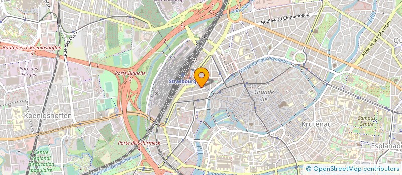 localisation de l'entreprise TITAN SARL à STRASBOURG
