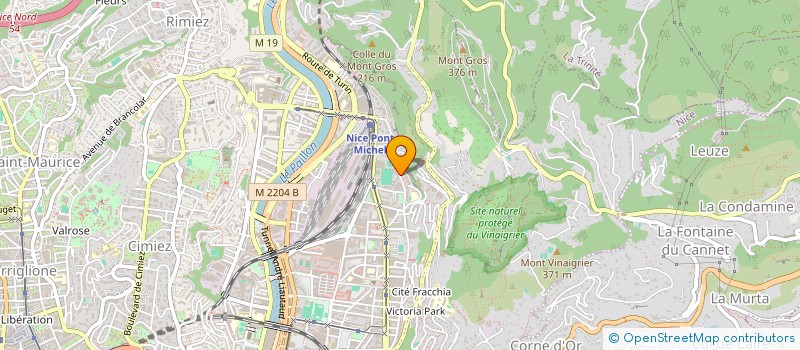 localisation de l'entreprise TITAN SECURE à NICE