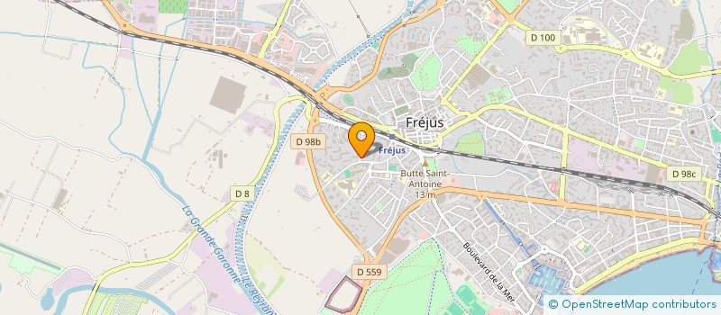 localisation de l'entreprise TITANE 2 à FREJUS