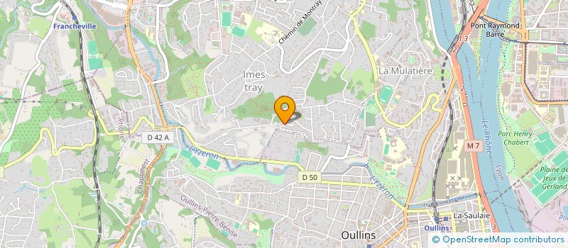 localisation de l'entreprise TITANE  SAINTE-FOY-LES-LYON