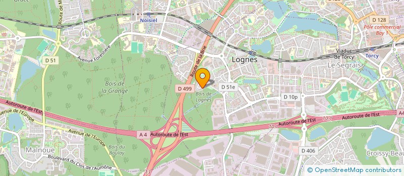 localisation de l'entreprise TITANE  LOGNES