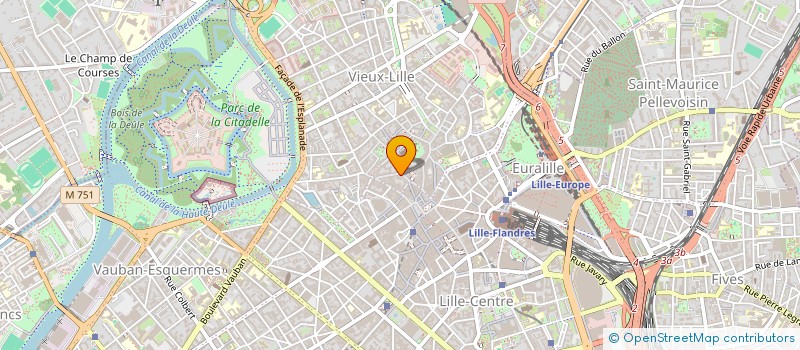 localisation de l'entreprise TITANE BLEU à LILLE