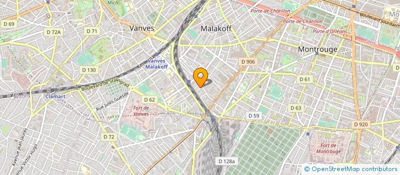localisation de l'entreprise TITANE CONSEIL à MALAKOFF