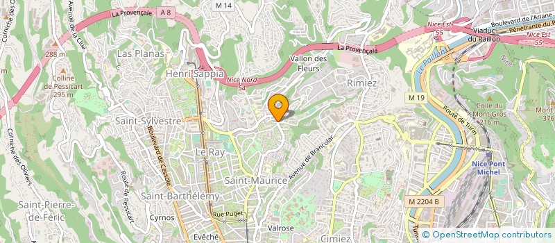 localisation de l'entreprise TITANGE à NICE