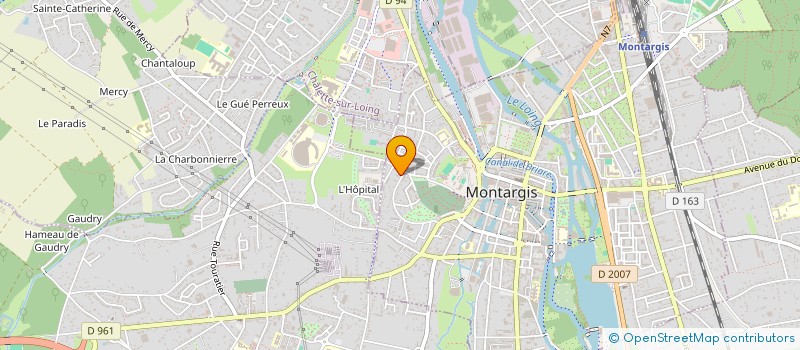 localisation de l'entreprise TITANIC à MONTARGIS
