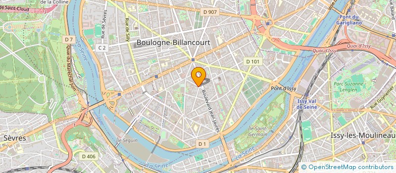 localisation de l'entreprise TITANIC DEM-BAT à BOULOGNE-BILLANCOURT
