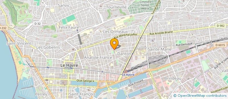 localisation de l'entreprise TITANIC MOTORS à LE HAVRE