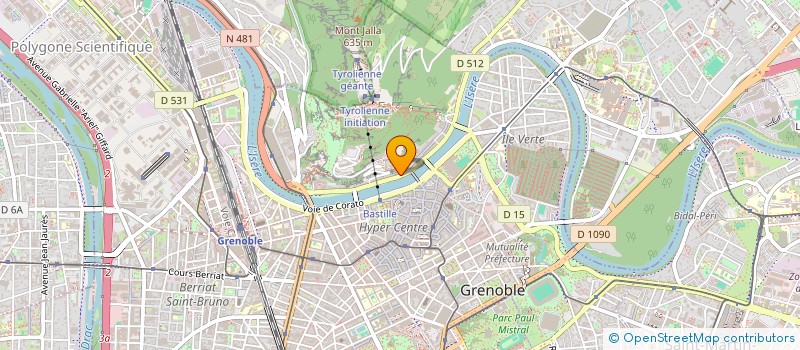 localisation de l'entreprise TITANIS  GRENOBLE