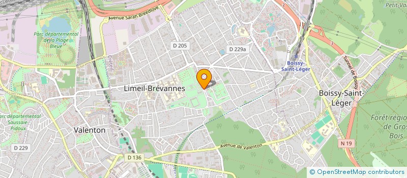 localisation de l'entreprise TITANIUM AUTO SERVICES  LIMEIL-BREVANNES