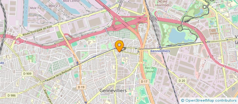 localisation de l'entreprise TITANJCB à GENNEVILLIERS